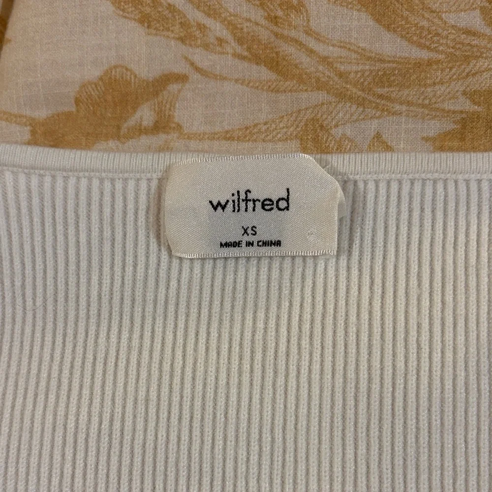 Wilfred Cream Ribbed Knit Top - Picture 2 of 2